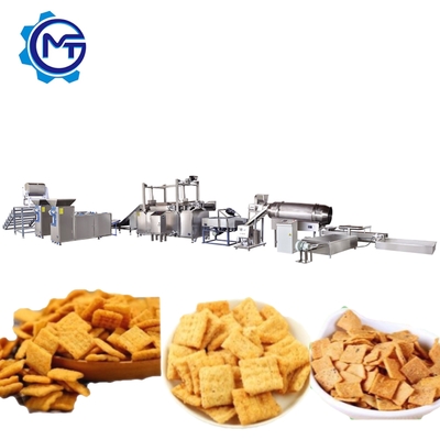100 - 500 Kg/H de farinha de trigo Fried Snack Machine Automatic