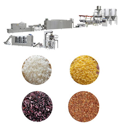 Máquina artificial automática 250kg/H da extrusora do arroz