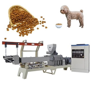 Equipamento de fabricação automático 201 304 de aço inoxidável dos alimentos para animais de estimação do alimento para cães