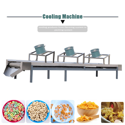 Linha de produção maquinaria do cereal do café da manhã da TA 230kg/H do floco do milho