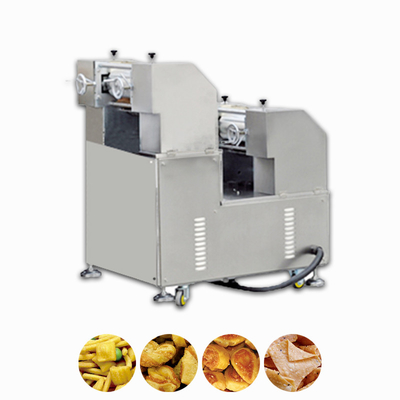 Farinha de trigo Chips Frying Snack Food Machine 120-250kg/H
