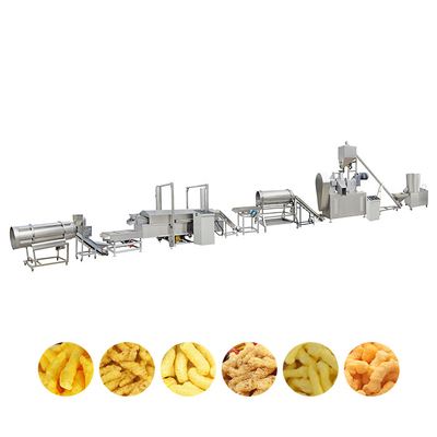 a linha de produção milho de 100kg/H Kurkure range a máquina da fatura de queijo