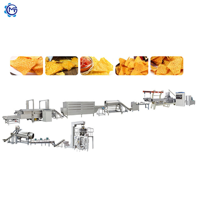 O milho range a máquina da extrusora do petisco de Chips Processing Line SS304 da tortilha