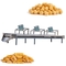 Mini Puffed Wheat Snacks Food expulsa linha de produção prata do sopro do milho