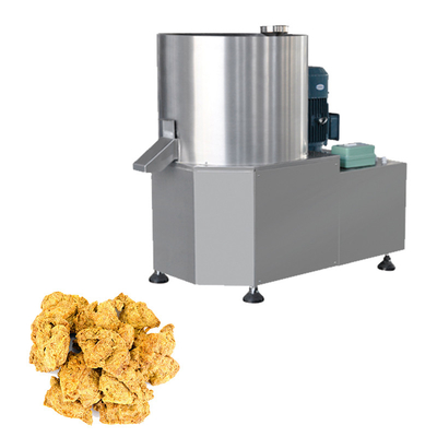 máquina de aço inoxidável 200kg/H da extrusora dos pedaços da proteína da soja 45kw